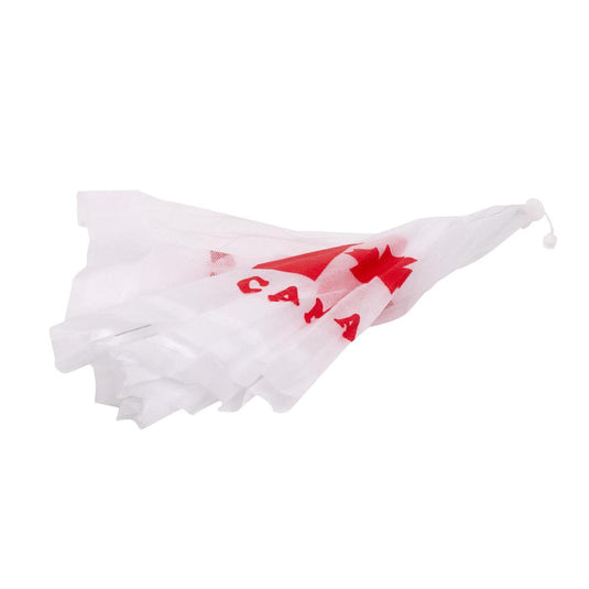 Canada Food Umbrella, 17"x17", White Mesh Colour, pbh