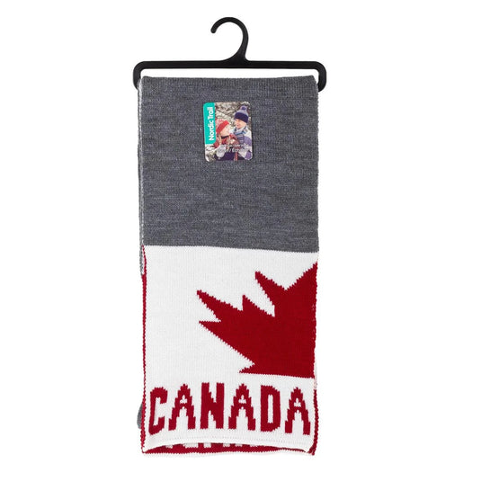 Nordic T. Canada Adult Scarf, hanger w/cht