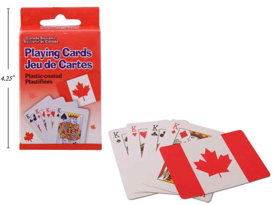 Canada Playing Cards, colour box