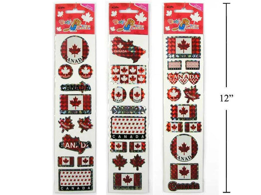 Woody 's Canadian Flag Sticker, pbh