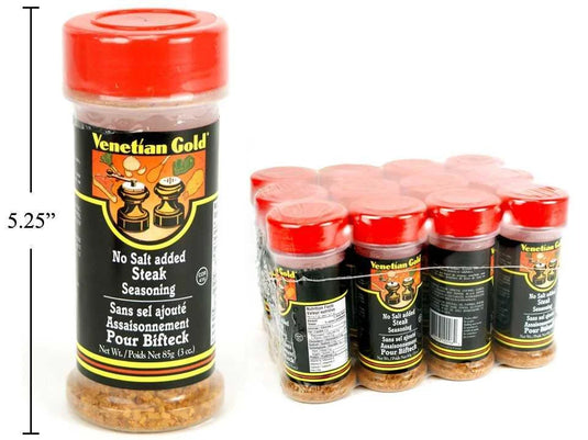 V. Gold, Steak Seasoning 85g , No Salt Added