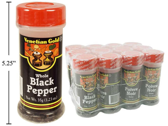 V. Gold, Black Pepper Whole 35g.