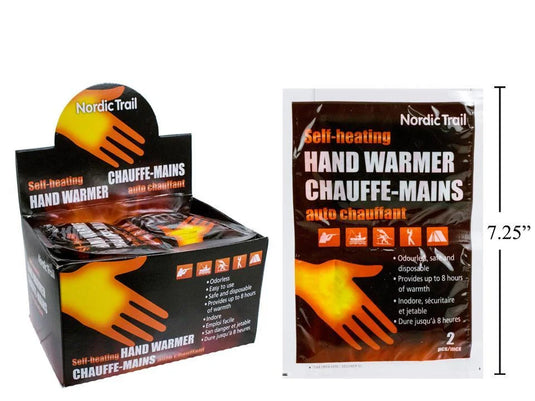 Nordic T. 2pcs Hand Warmers, printed bag