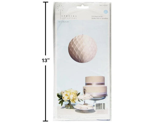 Honeycomb Ball, 25cm, bag w/ insert card