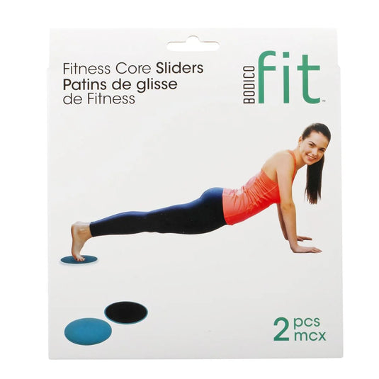 Bodico Fit, 2-pc, Fitness Core Sliders, col box