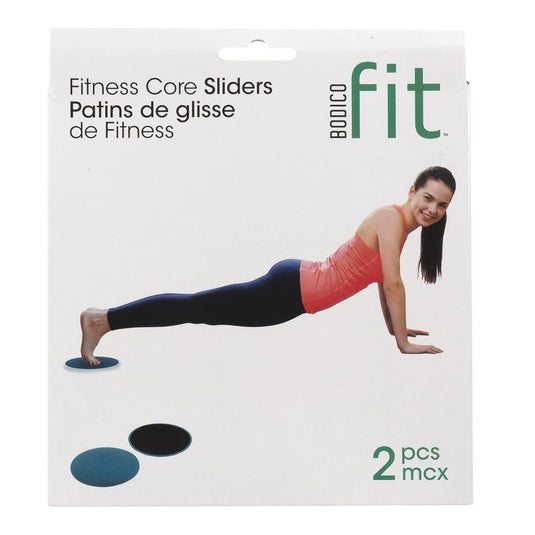 Bodico Fit, 2-pc, Fitness Core Sliders, col box