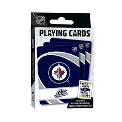 NHL PLAYING CARDS JETS (12)