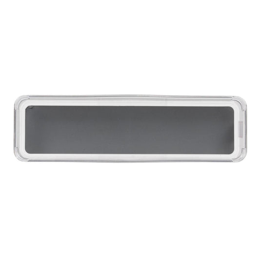 L.Gourmet Non-Slip Clear Drawer Organizer,32.4x9.2x4.5cm,col.label