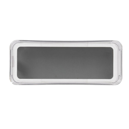 L.Gourmet Non-Slip Clear Drawer Organizer, 23x9.2x4.5cm,col.label