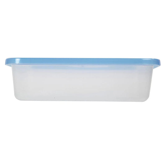 Luciano Rectangular Storage Box w/Lid,9.5x6.5x2.5", label