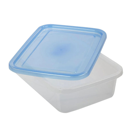 Luciano Rectangular Storage Box w/Lid,9.5x6.5x2.5", label