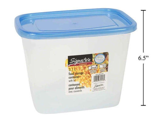 SiG.Kit 3.1L (104-oz) Tall Rect. Storage Container w/Lid
