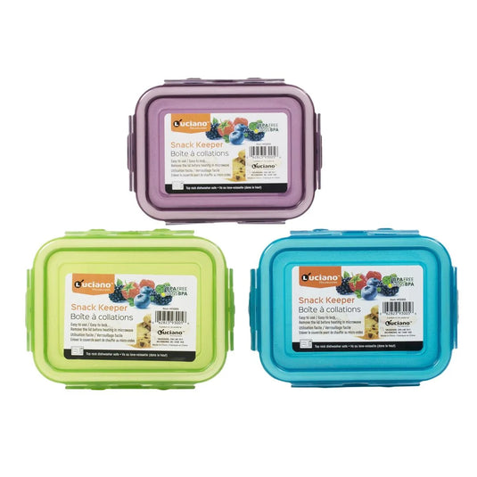 Luciano 345 ml Container w/ Locking Lid, 5.25"x4"x2"