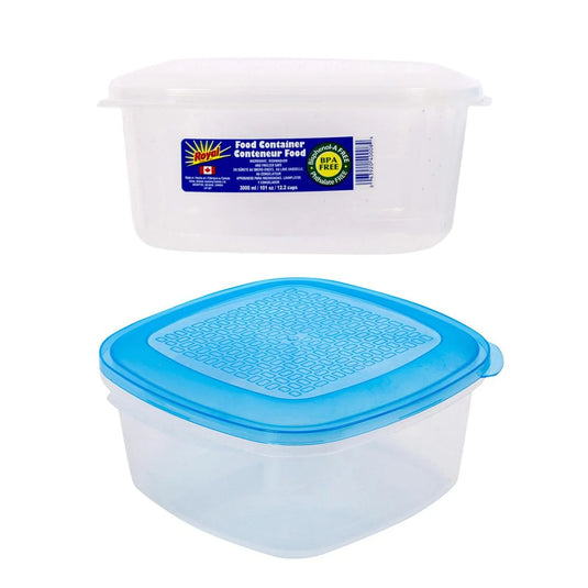 Food Container, Square, 3000ml