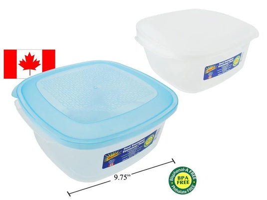 Food Container, Square, 3000ml