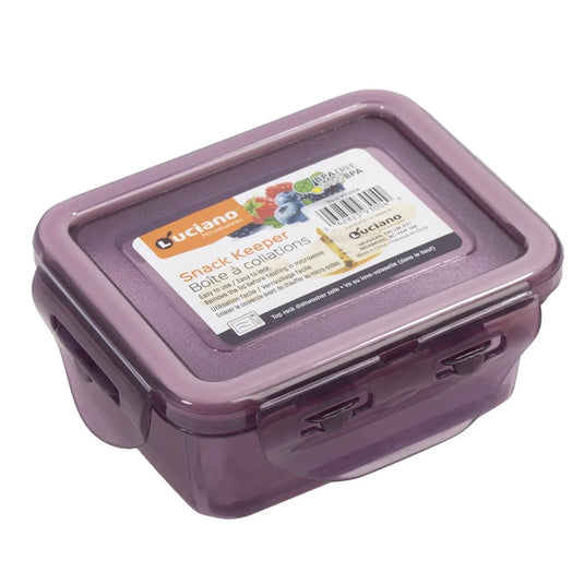 Luciano 180ml Container w/ Locking Lid, 4.25"x3.375"x1.875"