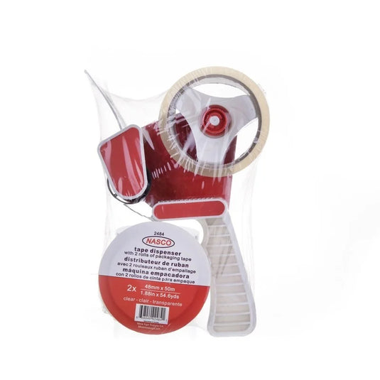 TAPE GUN DISP W 2 RL (48MM X 50M)