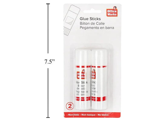 O.WKs. 2-pc 21g Glue Stick, b/c (HZ)