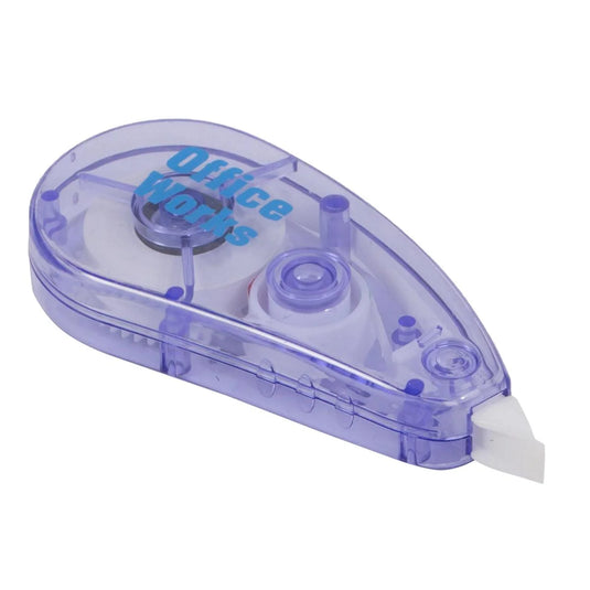 O.WKs. Correction Tape, 8m(L) x 5mm(W), b/c