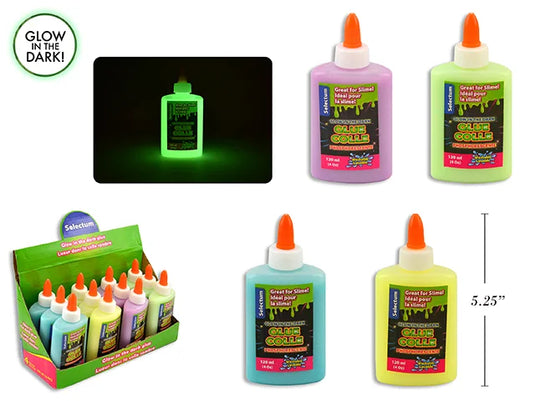 GLOW IN THE DARK GLUE, 120ML