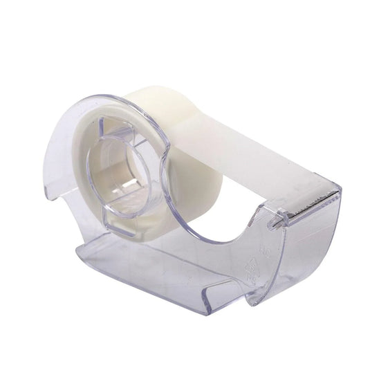 Desk Tech 2pk Clear Tapes set w/ Dispensers (19MMx12.7M)