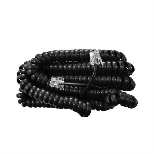 25 FT. HANDSET CORD; BLACK