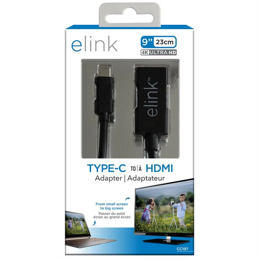 ELINK | USB TYPE-C TO HDMI ADAPTER, 4K