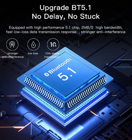 Wireless Mini USB Bluetooth Dongle 5.1 receiver for Computer PC Wireless Mouse