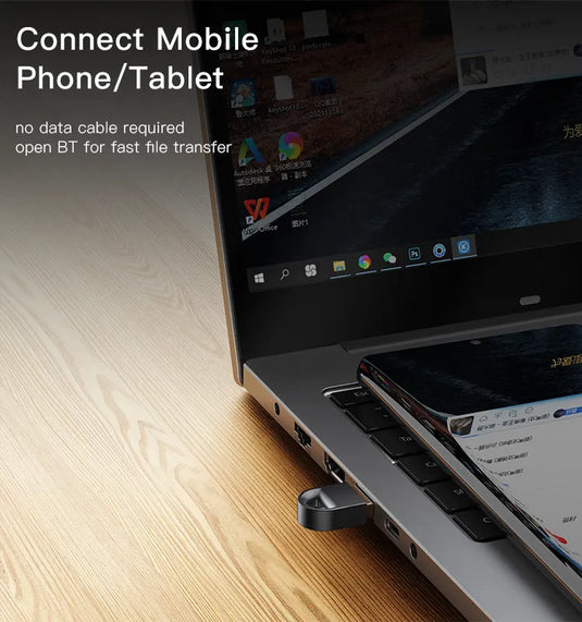 Wireless Mini USB Bluetooth Dongle 5.1 receiver for Computer PC Wireless Mouse