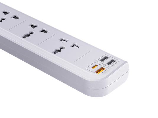 8 In 1 Multi Port AC & DC Charging Hub