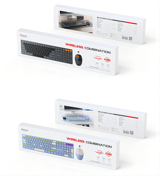 Wireless Keyboard & Mouse Set