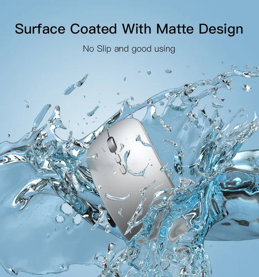 Slim 2.4G Wireless Mouse Rechargeable