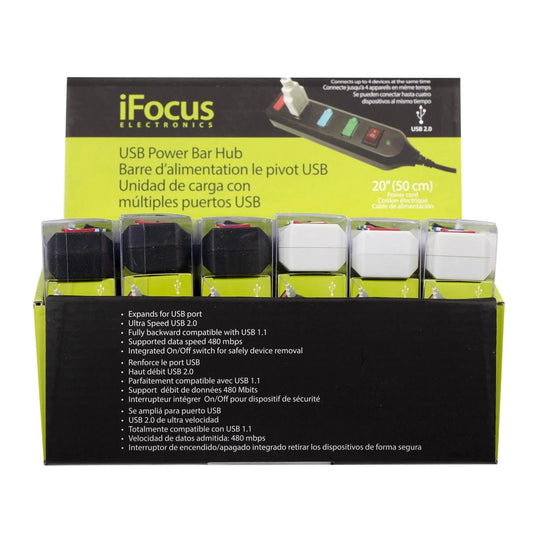 iFocus Elec., USB Power Bar Hub