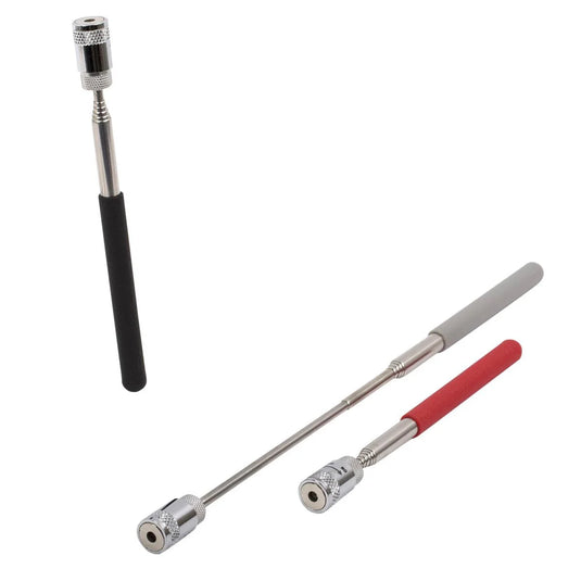 H.E. Master Pro, Magnetic Pickup Tool W/ LED, Label