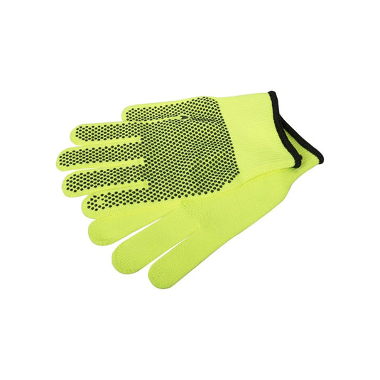 H.E. Master Pro Reflective Working Glove W/ Gripping Rubber Dots,