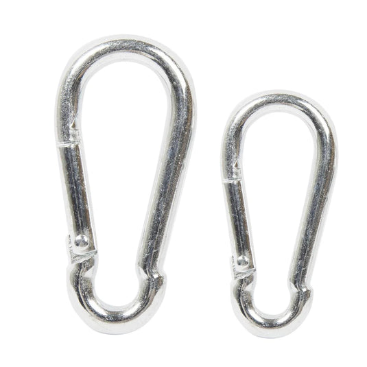H.E.Master Pro, 6-PC Asst Carabiner Hooks, Double Blister