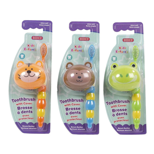 Bodico, Kids Ultra Soft Toothbrush w Cover