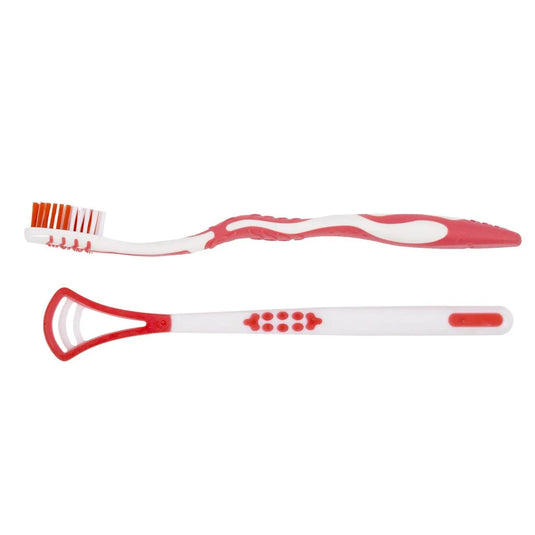 Bodico, Toothbrush and Tongue Cleaner,medium, bc