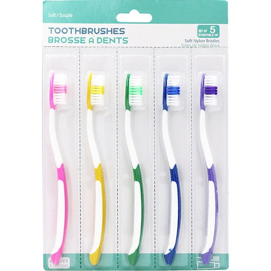 Toothbrush Adult 5 Pack