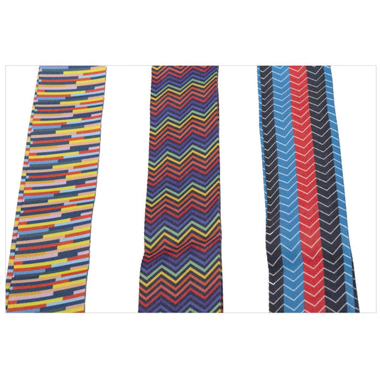 Global, Coloured Pattern Luggage Strap, w Quick Release