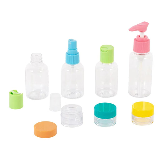 Global, 7pc Travel Bottle Set 18*15*5cm, pvc bag