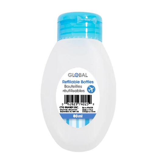 Global, Oval Shape Travel Bottle, 80ml