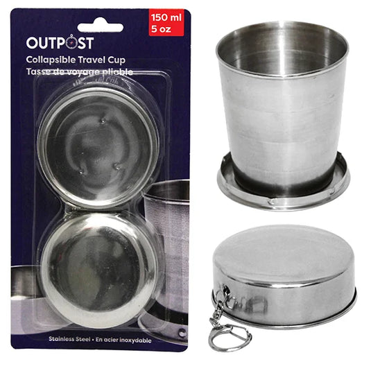 Stainless Steel Collapsible Travel Cup