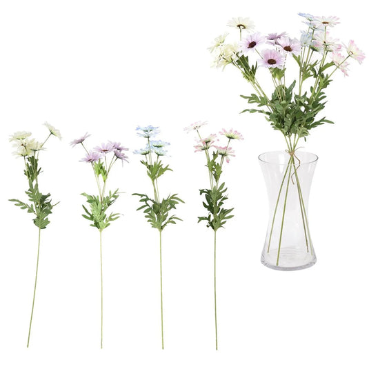 Country G. 31.5"L Artifical 5 Stem Gerbera Bunch