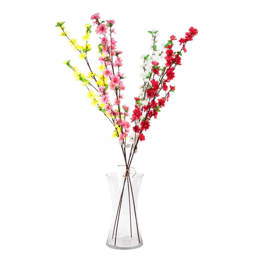 Country Garden 48"L Artificial Peach Blossom Spray