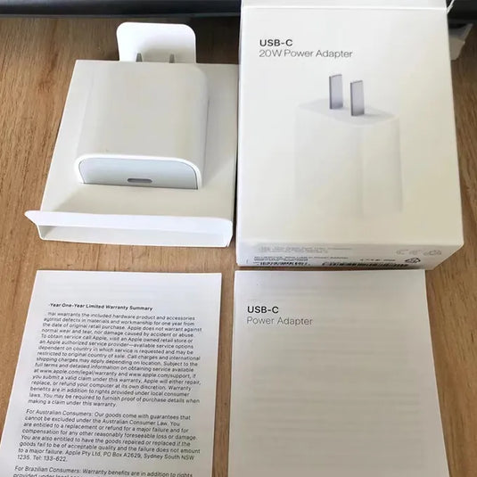 20W USB-C Power Adapter with Fast Charging