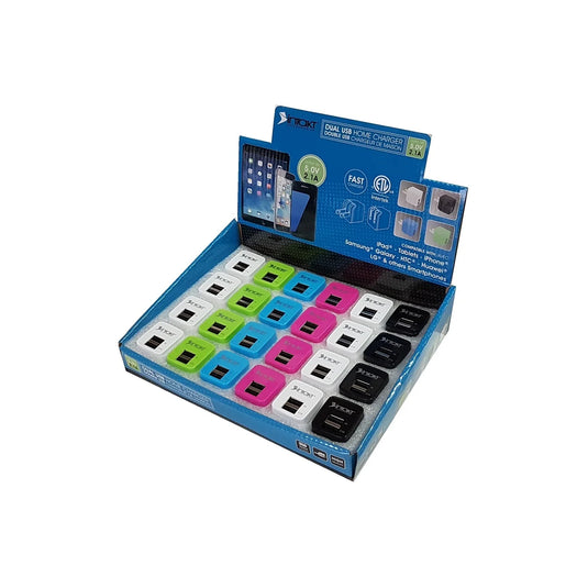 2.1 Amp Dual USB wall plug- CUL certified