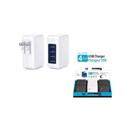 4 Port USB Wall Charger