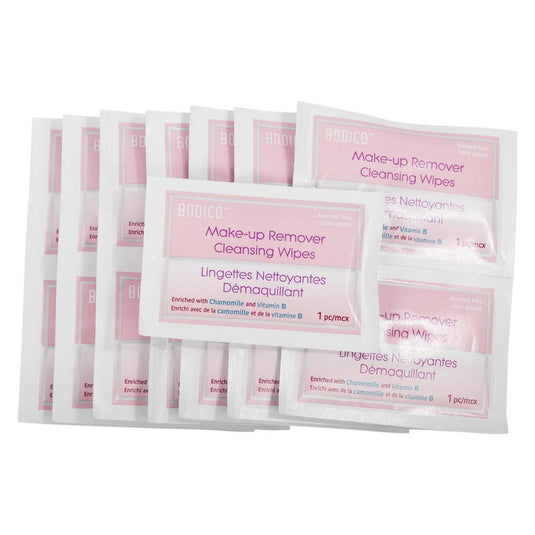 Bodico,20-pc Facial Cleansing Wipes indiv p,wipe 15x20cm , col box
