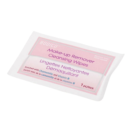 Bodico,20-pc Facial Cleansing Wipes indiv p,wipe 15x20cm , col box